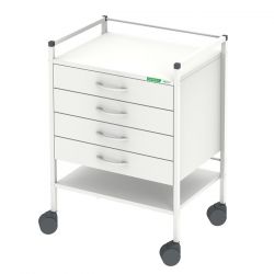 Trolley 4 lades 83 cm hoog