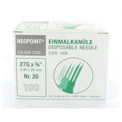Aanpriknaalden steriel (3 diktes)