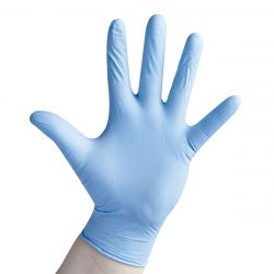Nitriel handschoenen blauw (XS,S,M,L)