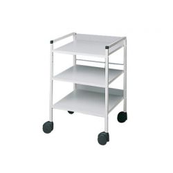 Trolley 3 plateaux 83 cm hoog