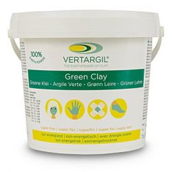 Vertargil groene klei masker poeder